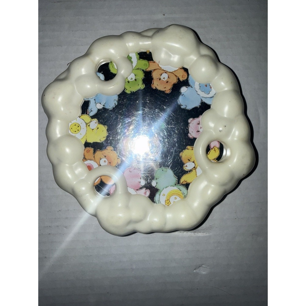 Vintage 1980s CAREBEARS Mirror Care Bear Care Bear mirror Turns - Picture 2 of 2